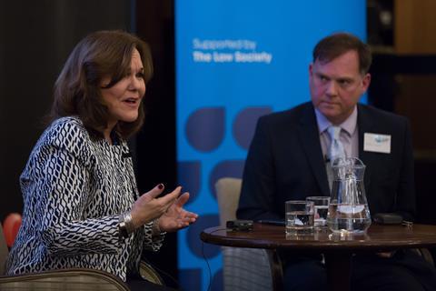 Hilarie Bass, president, American Bar Association, in conversation with Paddy O'Connell